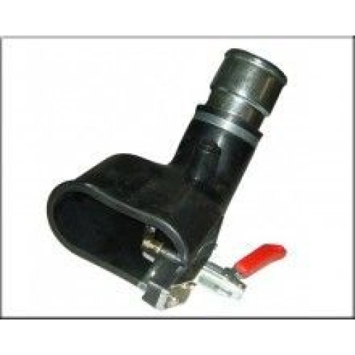 Filcar BGA-100-PM - Овальная резиновая насадка для двойной выхлопной трубы для шланга 100 мм